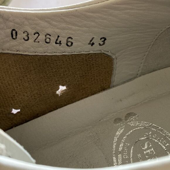 SEPOL Men’s Constantinople Distressed Style Leather Sneakers Size 43 - Picture 7 of 8